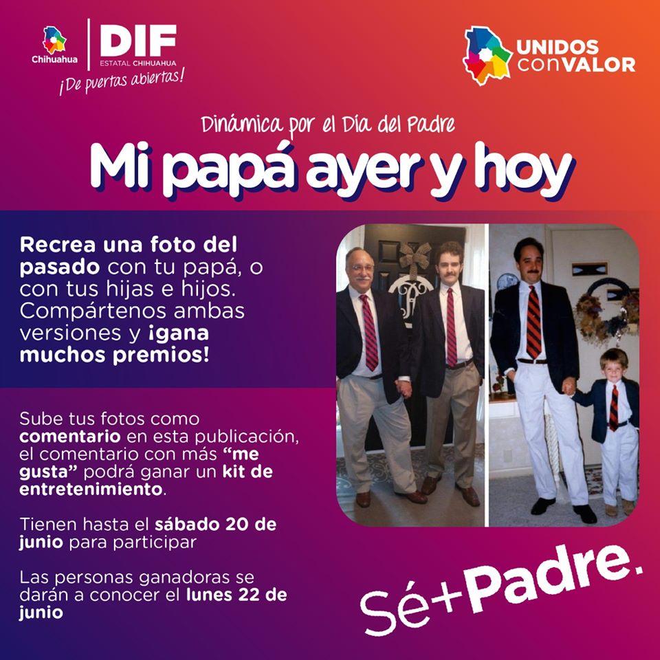 Invita DIF Estatal a celebrar el Día del Padre con divertida dinámica | La  Jiribilla
