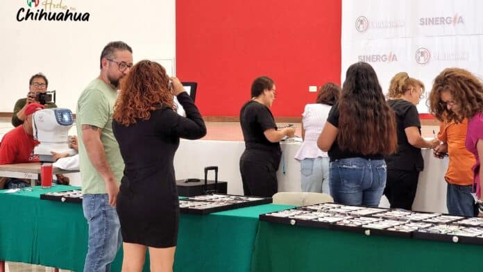 Más de 3 mil personas beneficiadas al momento con el programa “Primero Tu Vista” en el estado de Chihuahua: PRI Estatal