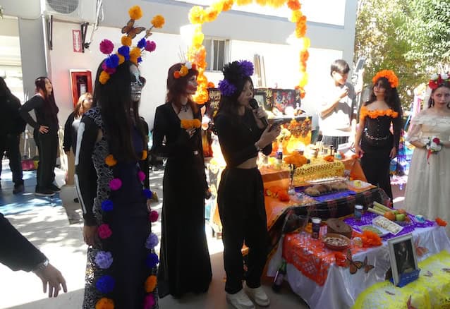 Dia de muertos escuela