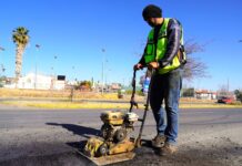 Atendió Municipio más de mil 300 baches durante la semana del 1 al 5 de junio