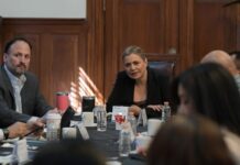 Maru Campos encabeza reunión semanal de la Mesa de Seguridad