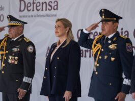 Maru Campos acompaña ceremonia conmemorativa del 7mo aniversario de la creación de la Guardia Nacional
