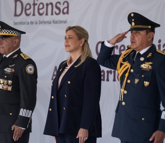 Maru Campos acompaña ceremonia conmemorativa del 7mo aniversario de la creación de la Guardia Nacional