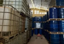 Decomiso histórico de 24 mil litros de metanfetamina en Sinaloa, el mayor golpe al narco del sexenio