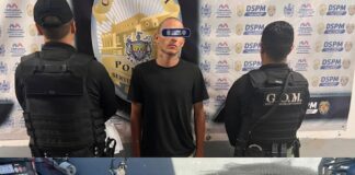 Detuvo Policía Municipal a motociclista con probable cristal en Praderas del Sur