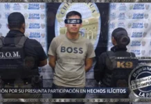 Aseguran a conductor con 17 porciones de aparente cocaína