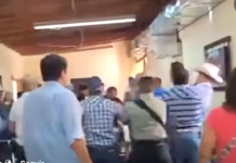Reunión de ejidatarios en “La Haciendita” termina en bronca y disparo al aire