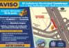 ¡Alerta Vial! reducción de carriles en tramo de lateral del periférico de la Juventud por reubicación de línea de drenaje: Municipio