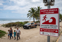 Chiapas y Tabasco, sin daños por sismo: Sheinbaum; Marina alerta de efecto tsunami