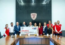 Poder Judicial del Estado entrega donativo de más de 482 mil pesos a Cruz Roja Mexicana