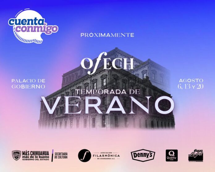 Arranca Ofech su Temporada de Conciertos de Verano con presentaciones gratuitas en Palacio de Gobierno