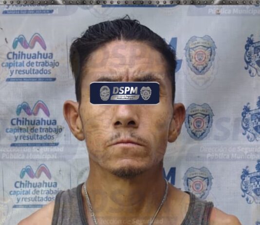 Detiene Policía Municipal a hombre armado; aseguran arma de fuego y droga