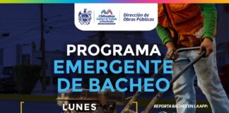 Nueve zonas tendrán bacheo este lunes 6 de julio: Municipio