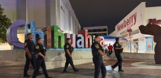 Refuerza Policía Municipal vigilancia nocturna en el Centro para prevenir robos y brindar mayor seguridad