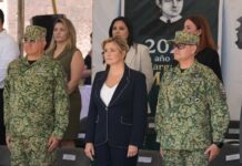 Maru Campos participa en acto conmemorativo por el Día Internacional de la Destrucción de Armas de Fuego en Ciudad Juárez