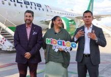 Inaugura Estado nueva ruta aérea Chihuahua – AIFA a través de Mexicana
