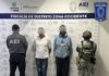 Detienen AEI y SEDENA a dos masculinos con cristal con fines de venta
