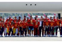 La Selección de España regresó a casa con el preciado trofeo del Mundial 2026