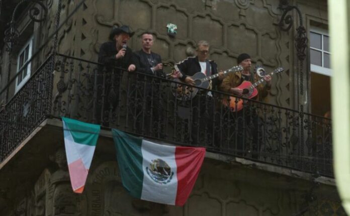 u2-durante-la-grabacion-de-un-video-en-la-cdmx-768x474