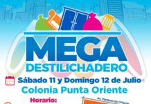 ¡Atención vecinos de la zona oriente! Llegará Mega Destilichadero a Punta Oriente el sábado 11 y domingo 12 de julio