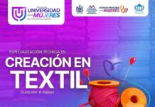 ¿Te gusta crear ropa? Programa Universidad de las Mujeres del Municipio abre especialización textil