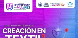 ¿Te gusta crear ropa? Programa Universidad de las Mujeres del Municipio abre especialización textil